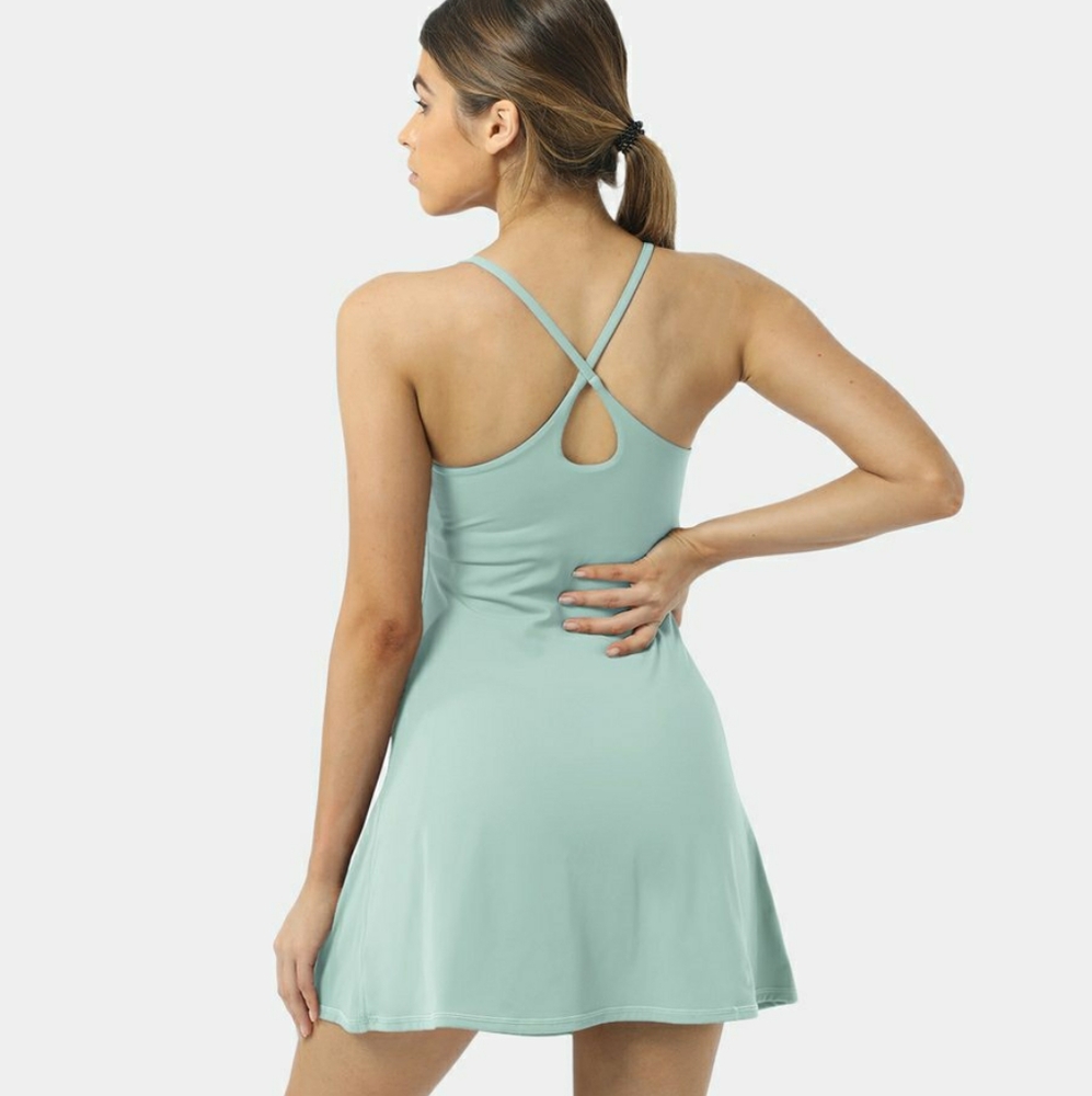 BNWT exercise dress, mint green / seafoam - Picture 2 of 4